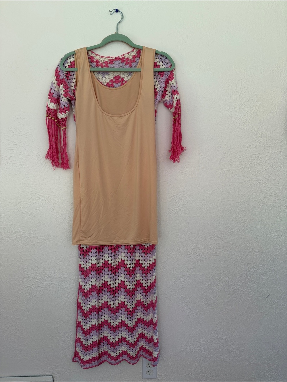 Chasing Unicorns Crochet Maxi Dress - Picture 5 of 5